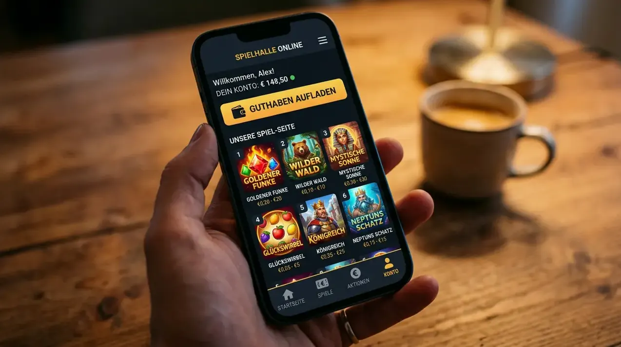 Spin City auf Smartphone und Tablet